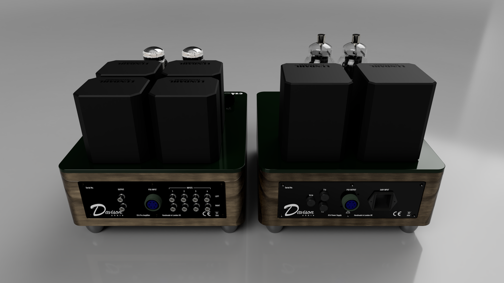 01A preamplifier rear - 816 power supply 