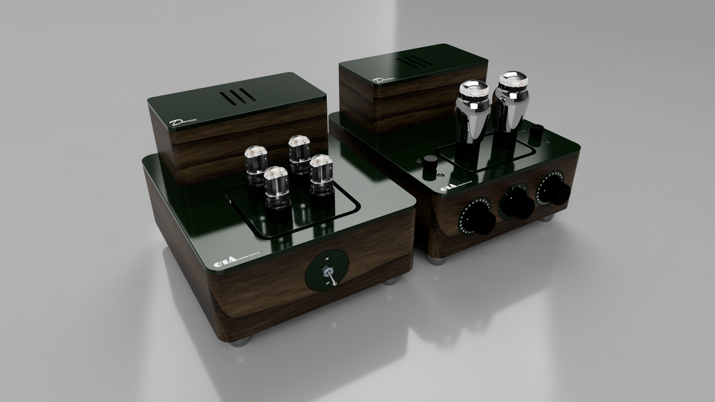 01A preamplifier with 6AX4 power supply