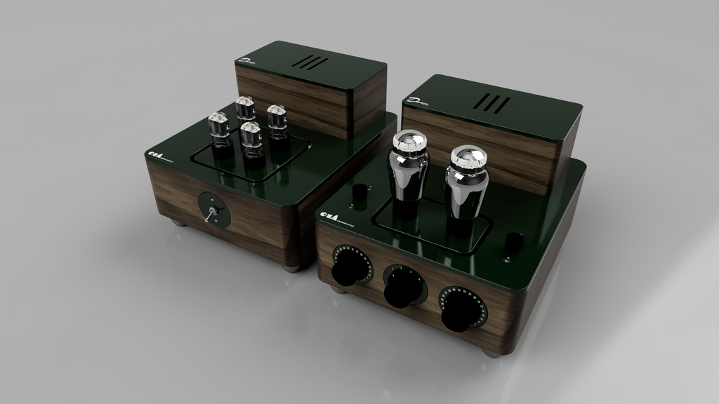 01A preamplifier with 6AX4 power supply