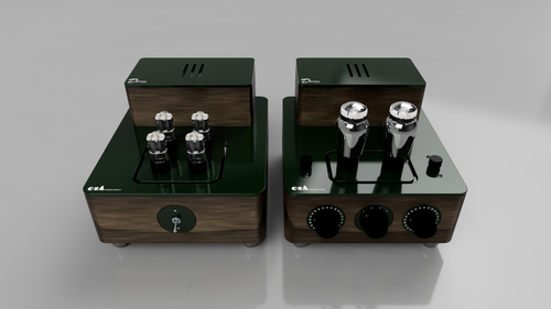 01A preamplifier with 6AX4 power supply