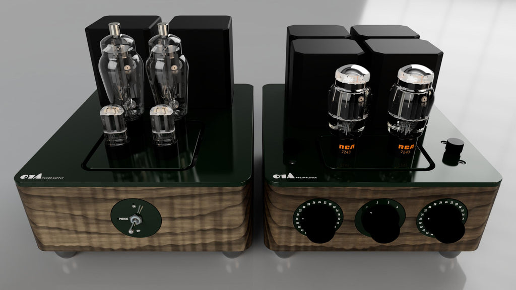 01A valve preamplifier front