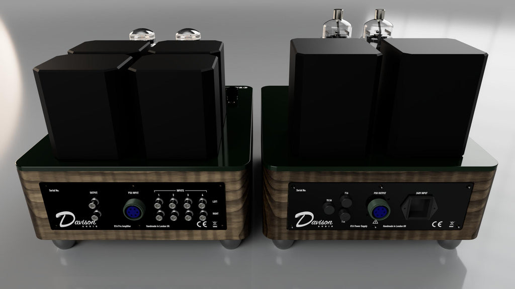 01 valve preamplifier rear