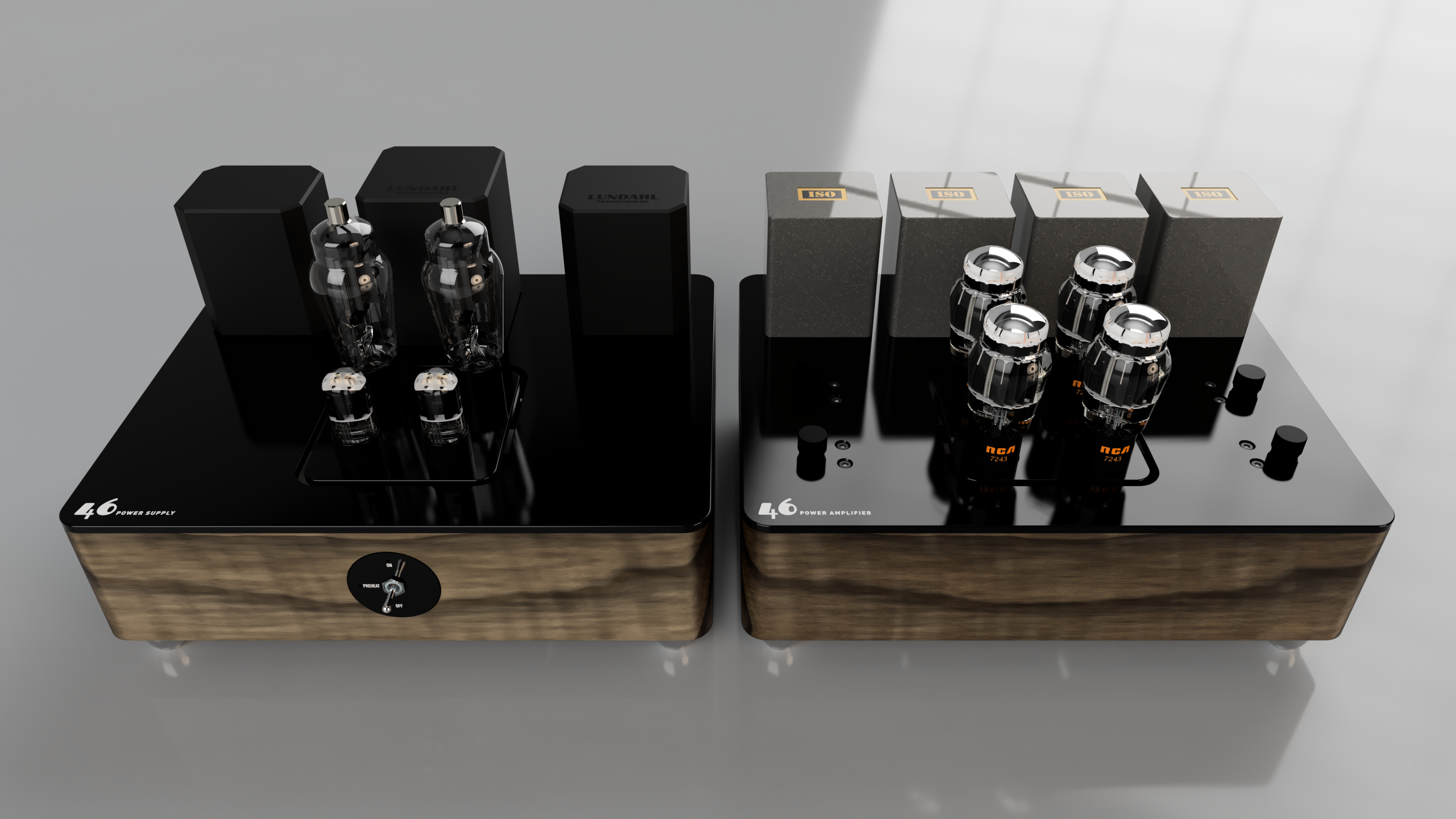 46 power amplifier - 836 power supply