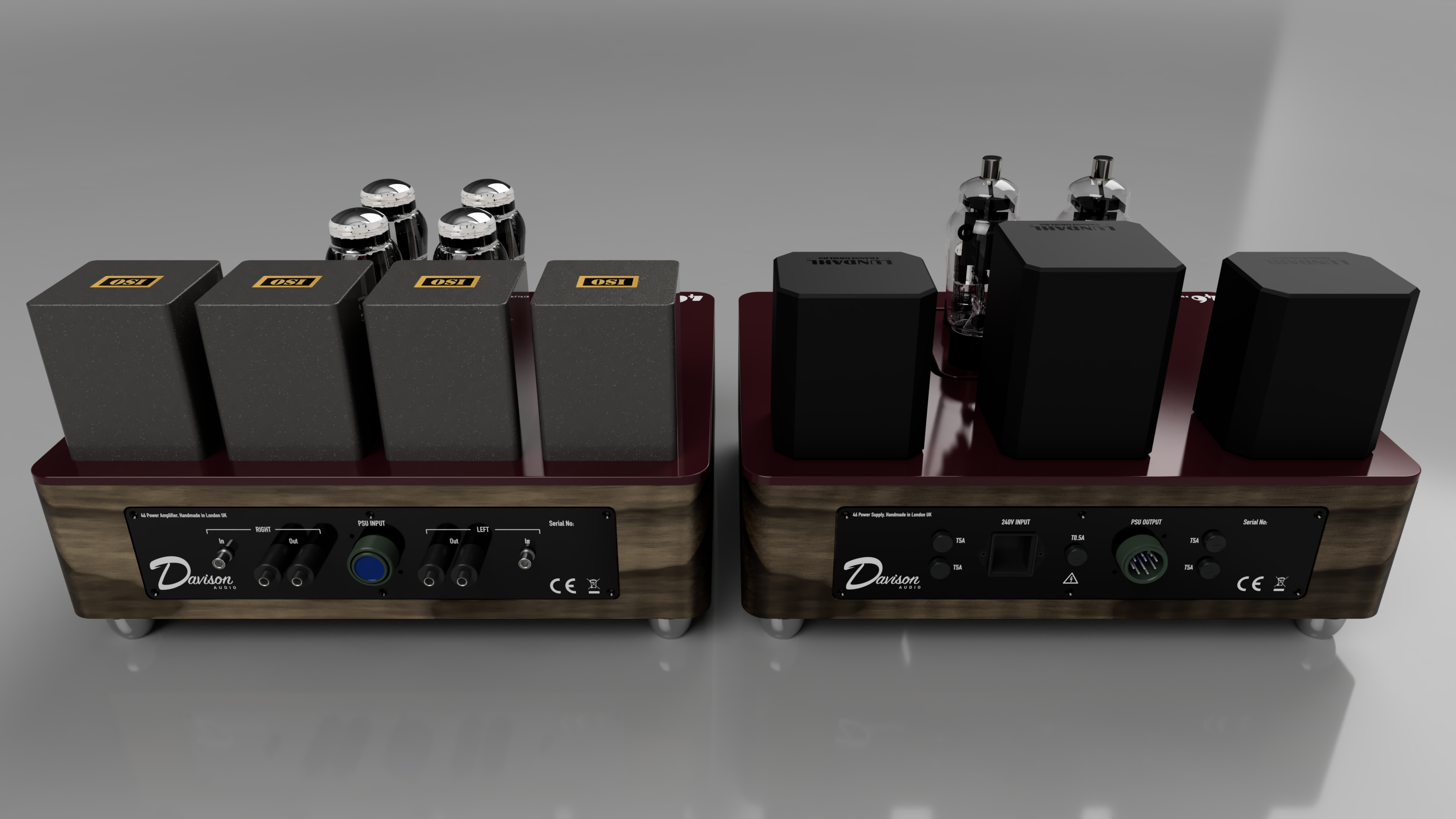 46 power amplifier rear