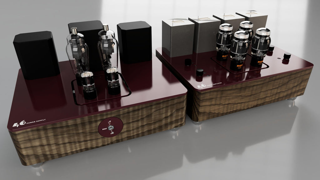 46 valve power amplifier offset