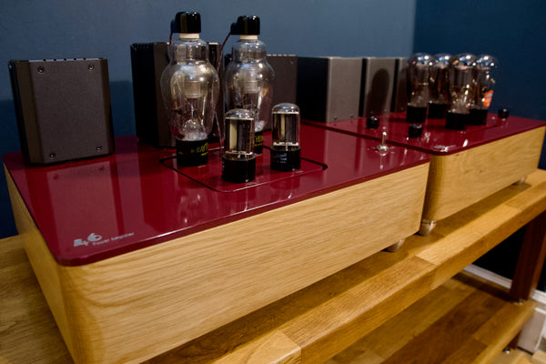 46 valve tube power amplifier 866A mercury rectifier power supply oak